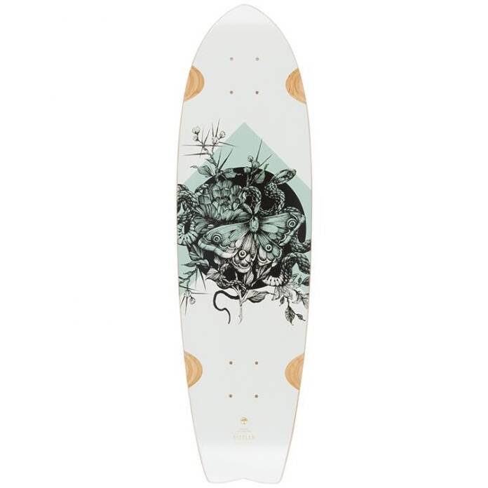 Arbor Bamboo Sizzler Cruiser Longboard Deck 30.5" x 8.625"