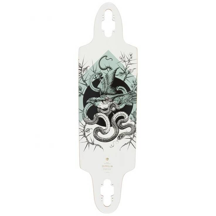 Arbor Bamboo Zeppelin Drop Through Longboard Deck 32" x 9"