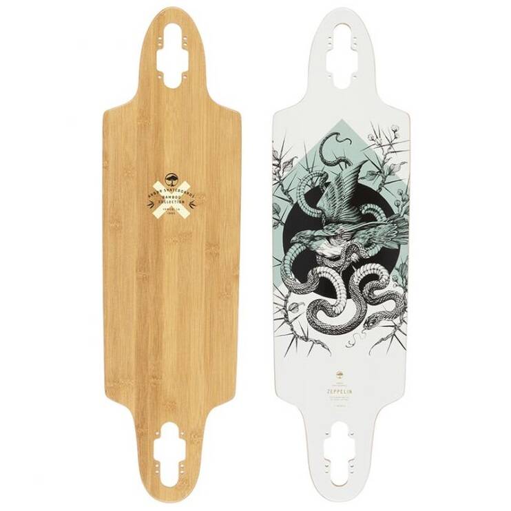 Arbor Bamboo Zeppelin Drop Through Longboard Deck 32" x 9"