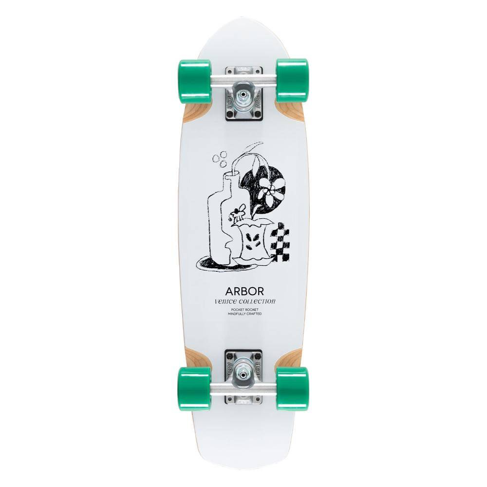 Arbor Venice Pocket Rocket Cruiser Complete Longboard - Decay 27"
