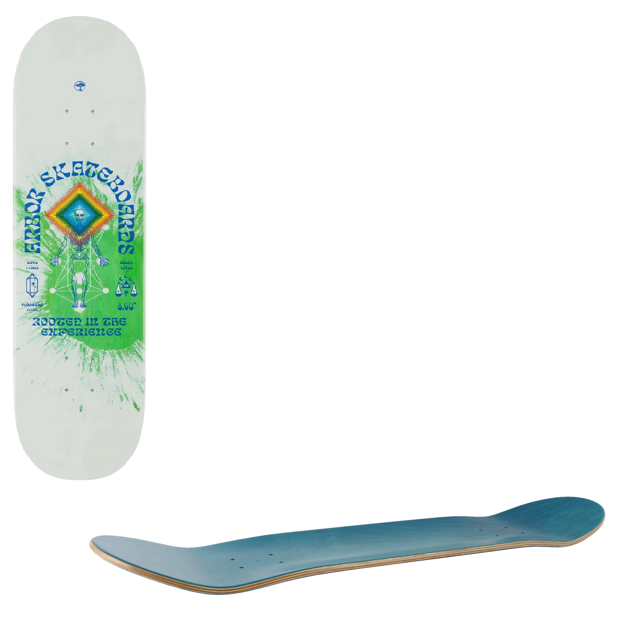 Arbor Whiskey Experience Skateboard Deck 8"