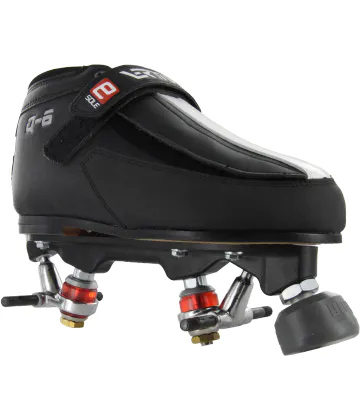 Luigino Vertigo Q-6/Pilot Falcon Derby skates Package