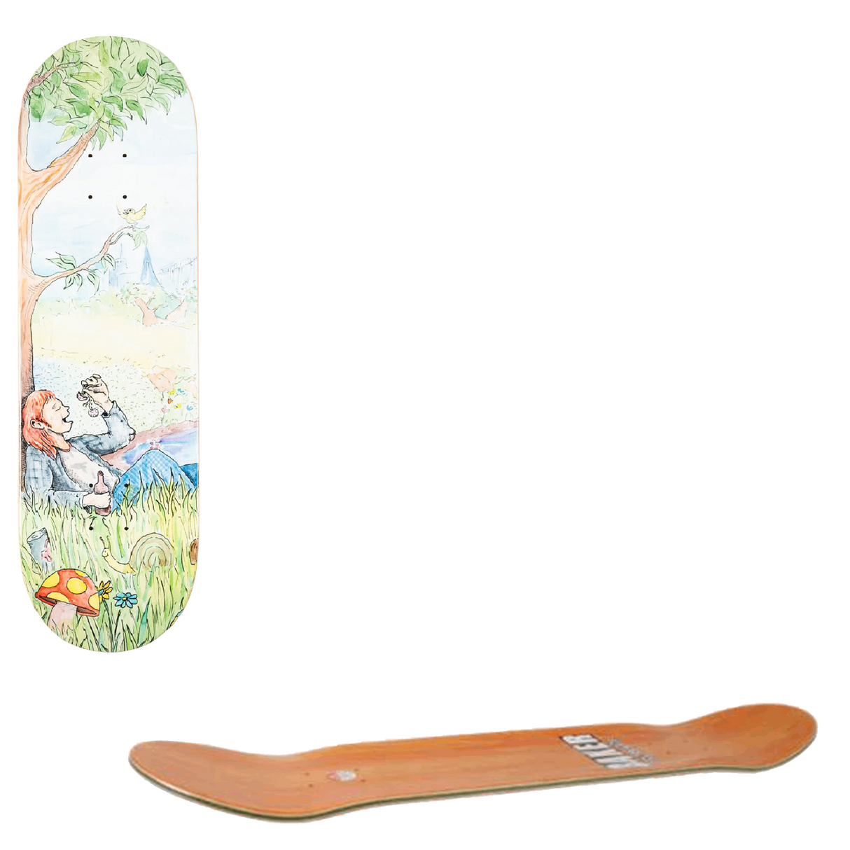Baker Daytrip Skateboard Deck - TFunk 8.25"
