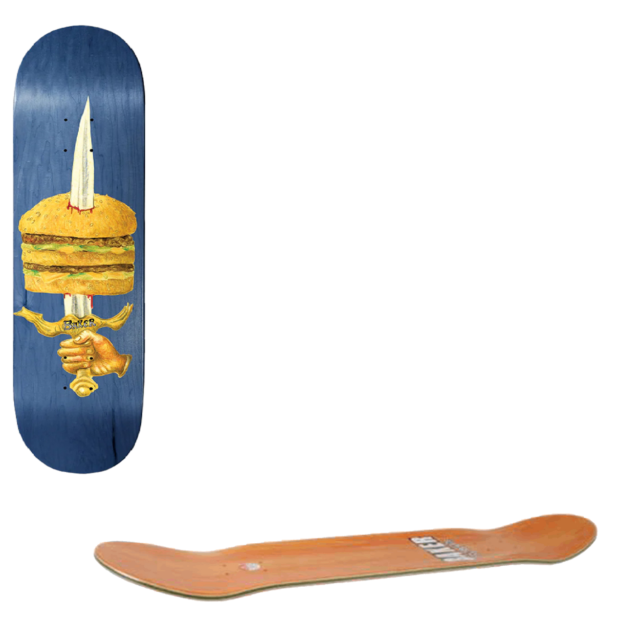 Baker Mac Slayer Skateboard Deck - Jacopo 8.5"