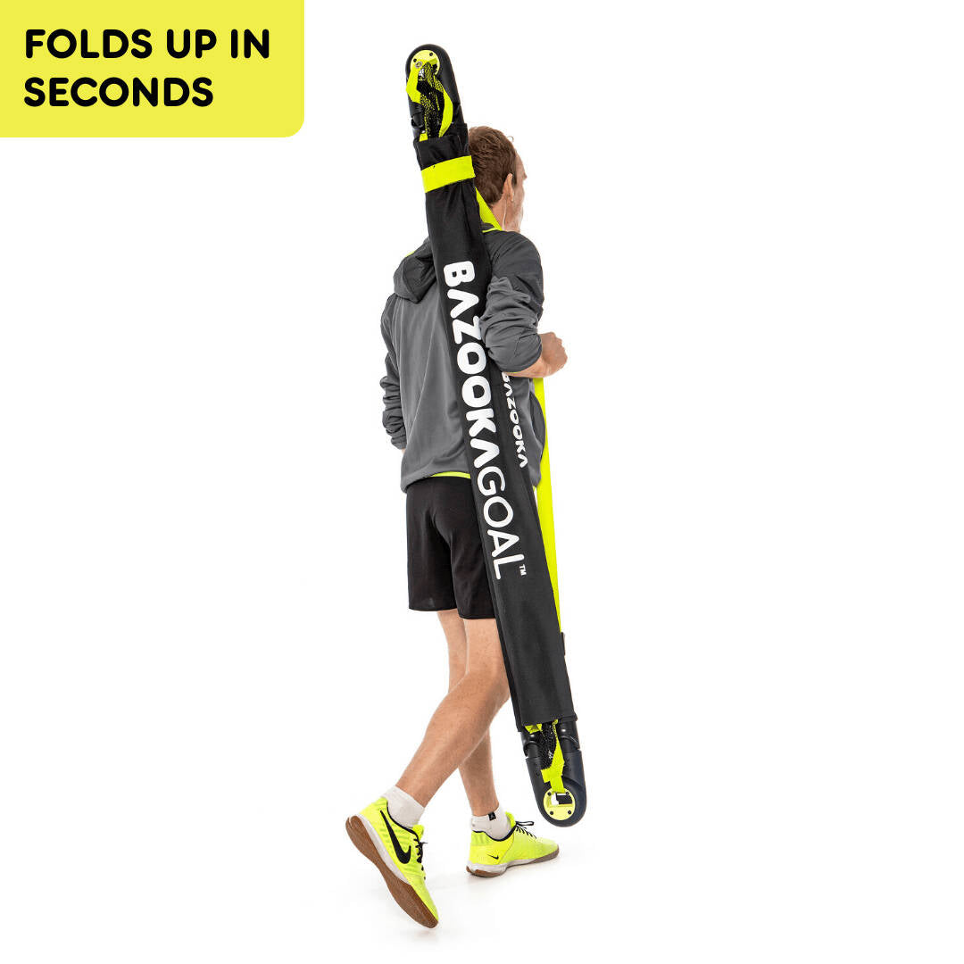 BazookaGoal Original 150x90cm - Black/Yellow