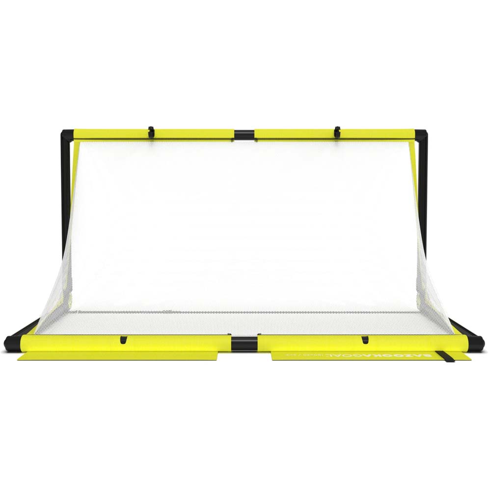 BazookaGoal XXL 180x90cm - White/Yellow