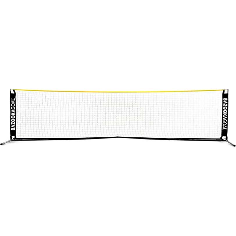 BazookaGoal 6m Soccer Tennis Net - Black/Yellow