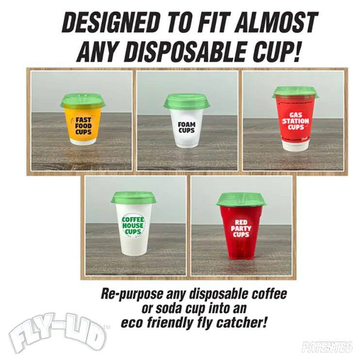 Fly Capture Lids (2 Pack)