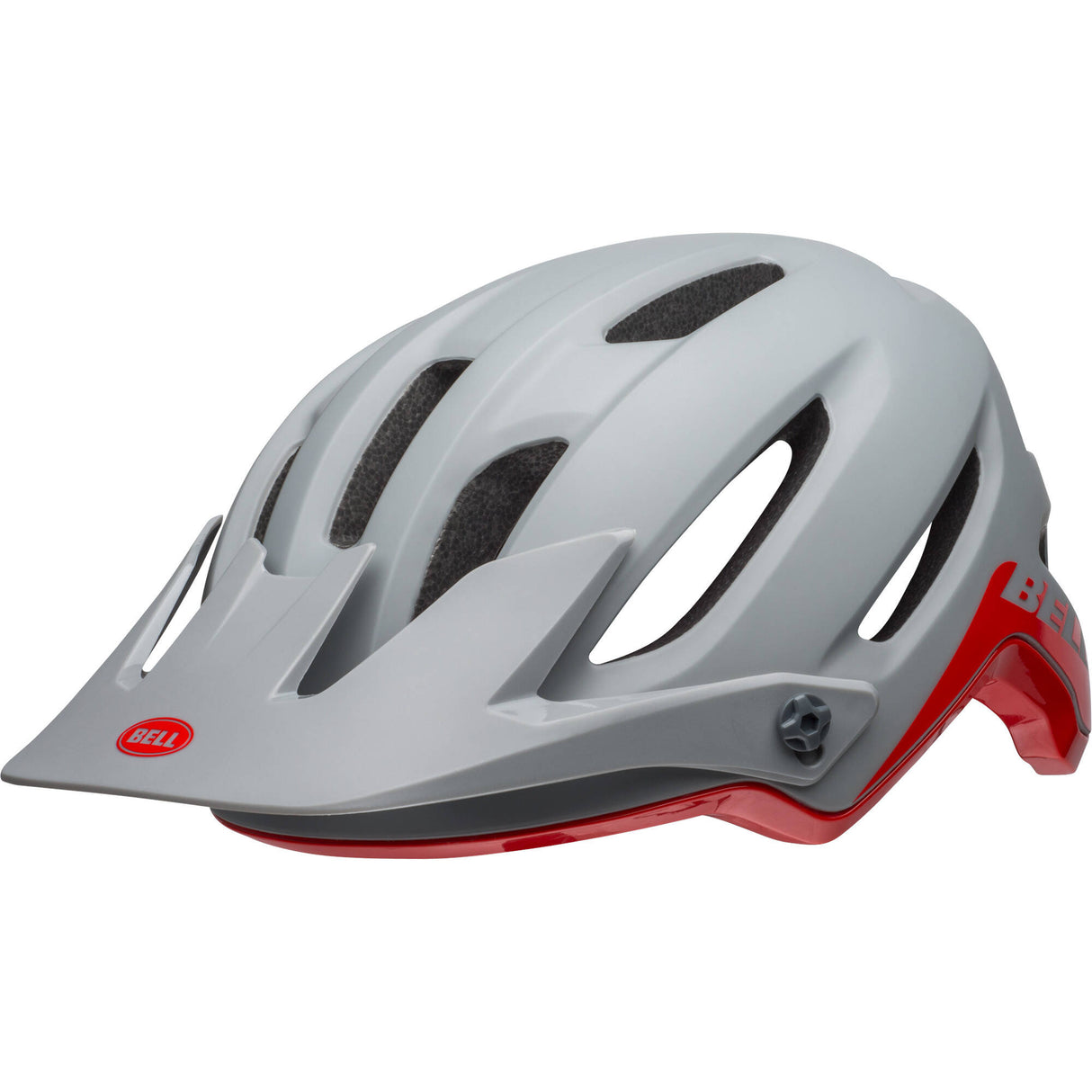 Bell 4Forty MIPS 2019 Helmet - Cliffhanger Matt/Gloss Gray/Crimson LRG