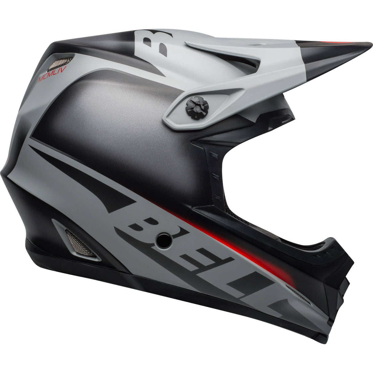 Bell Full-9 FUS MIPS 2019 Full Face Helmet - Matt Black/Grey/Crimson SML