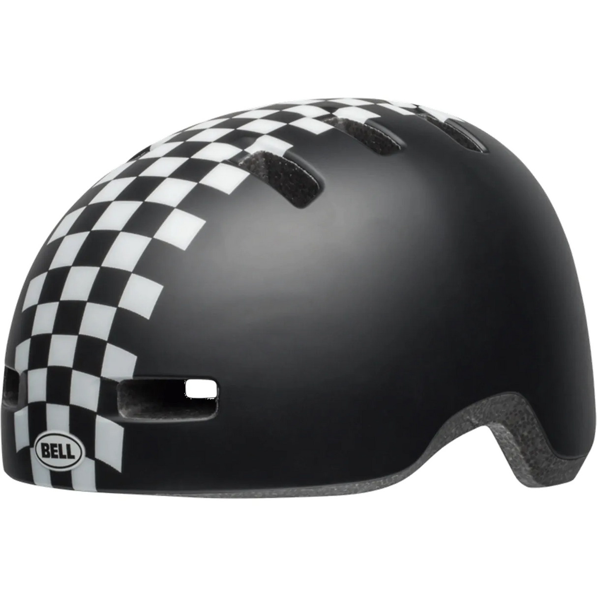B-Stock Bell Lil Ripper Toddler Helmet - Black/White Checkers