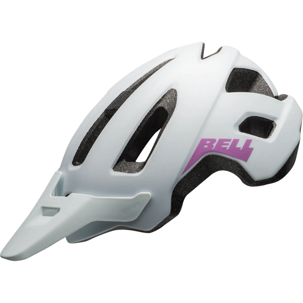 Bell Nomad Junior Helmet - Matte White/Purple