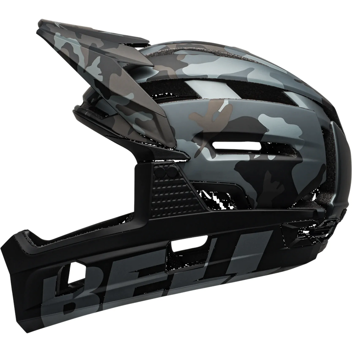 Bell Super Air R MIPS Full Face Helmet - Matt/Gloss Black Camo