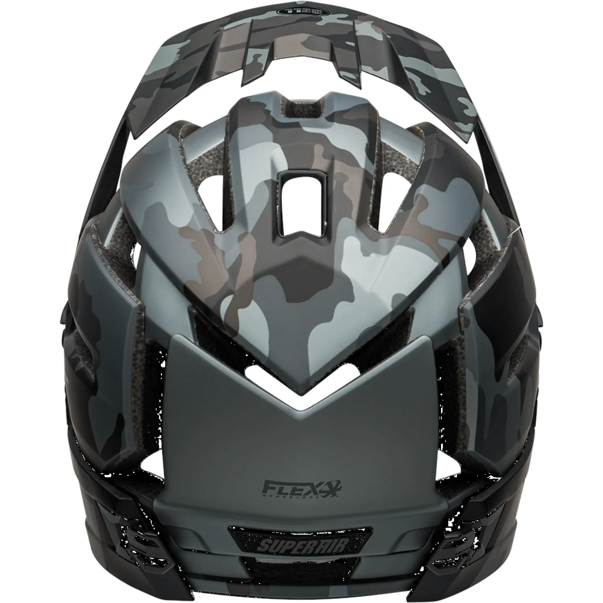 Bell Super Air R MIPS Full Face Helmet - Matt/Gloss Black Camo