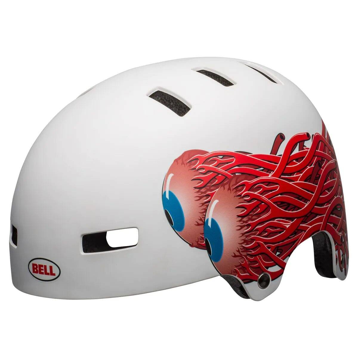 Bell Span Helmet - Eyes Matte White Small