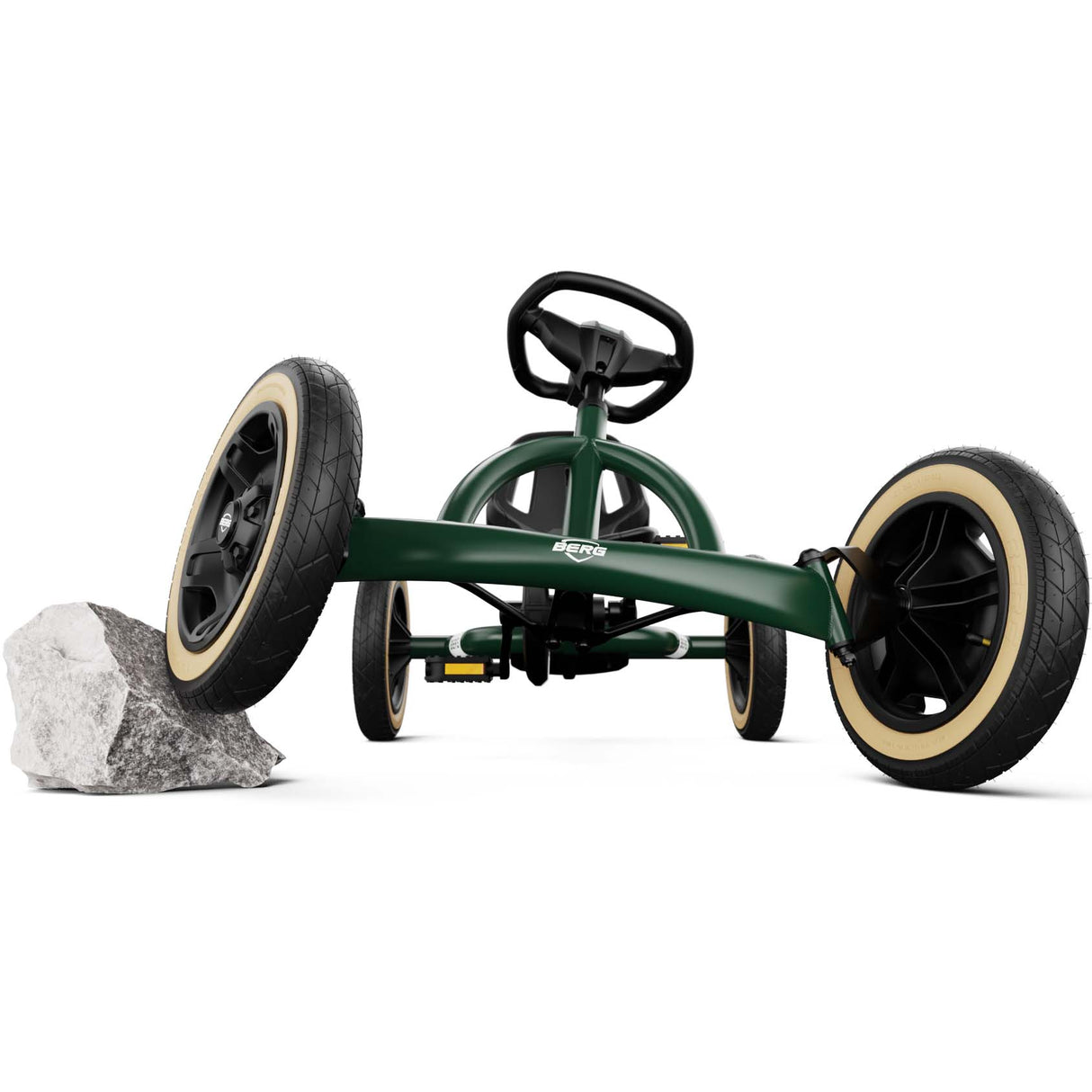 BERG Buddy Ride On Pedal Kart - Retro Green