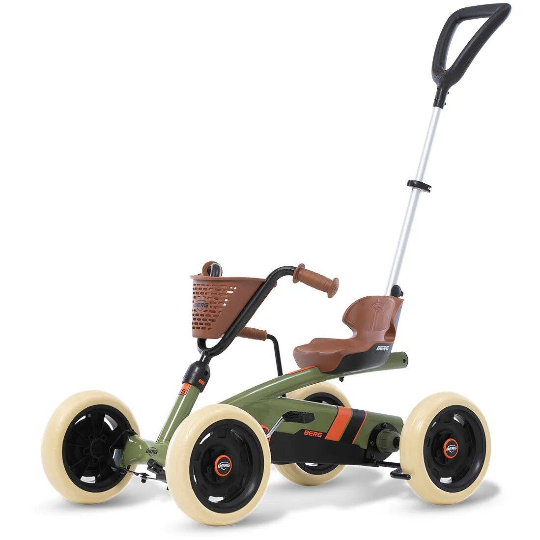 BERG Buzzy Retro 2-in-1 Ride On Pedal Kart - Green