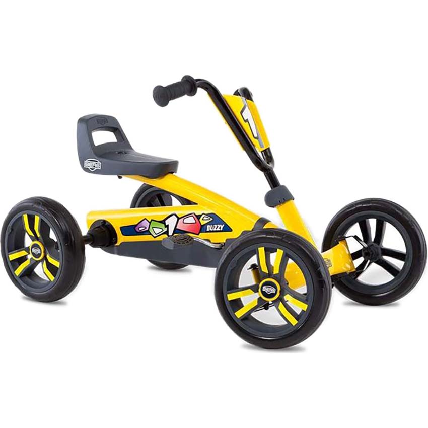 BERG Buzzy Ride On Pedal Kart - Yellow
