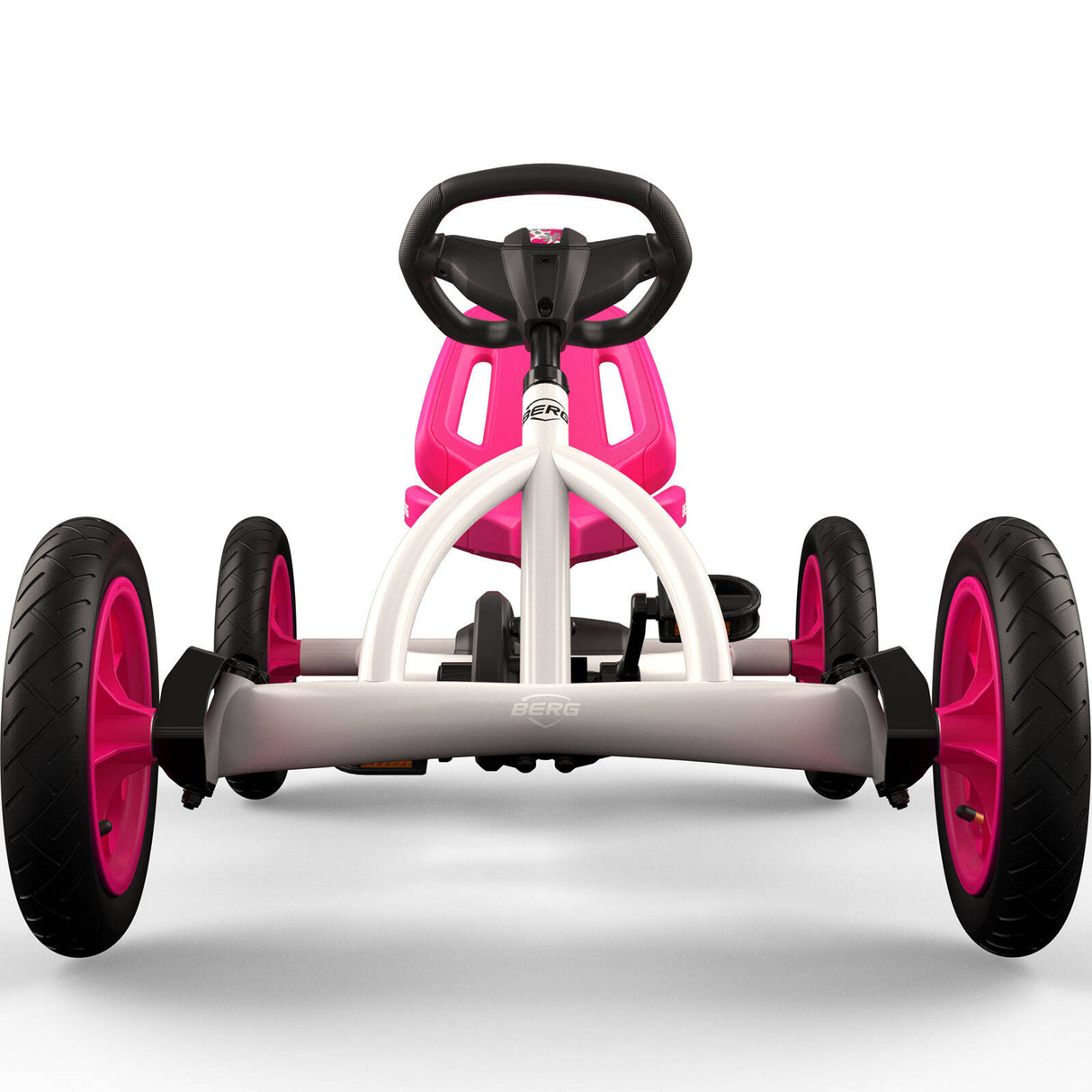 BERG Buddy Ride On Pedal Kart - White