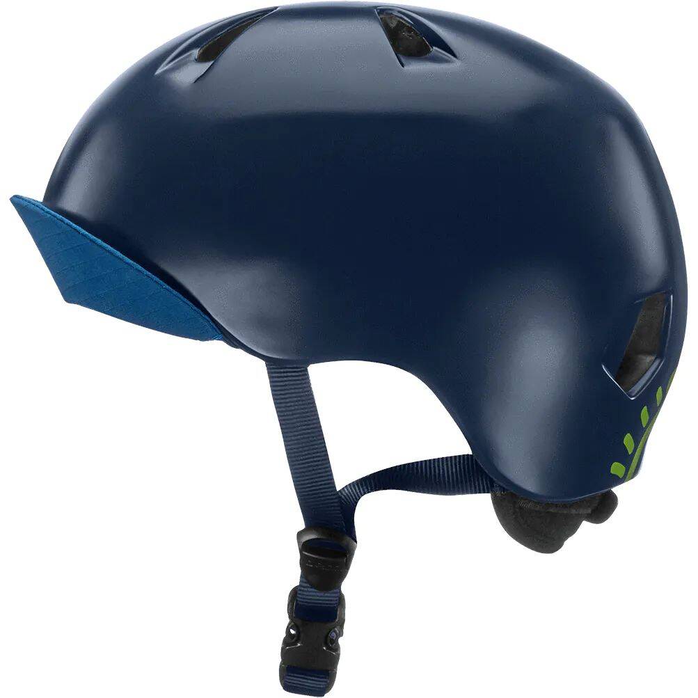 Bern Nino Kids Bike Helmet - Navy Blue Zig-Zag