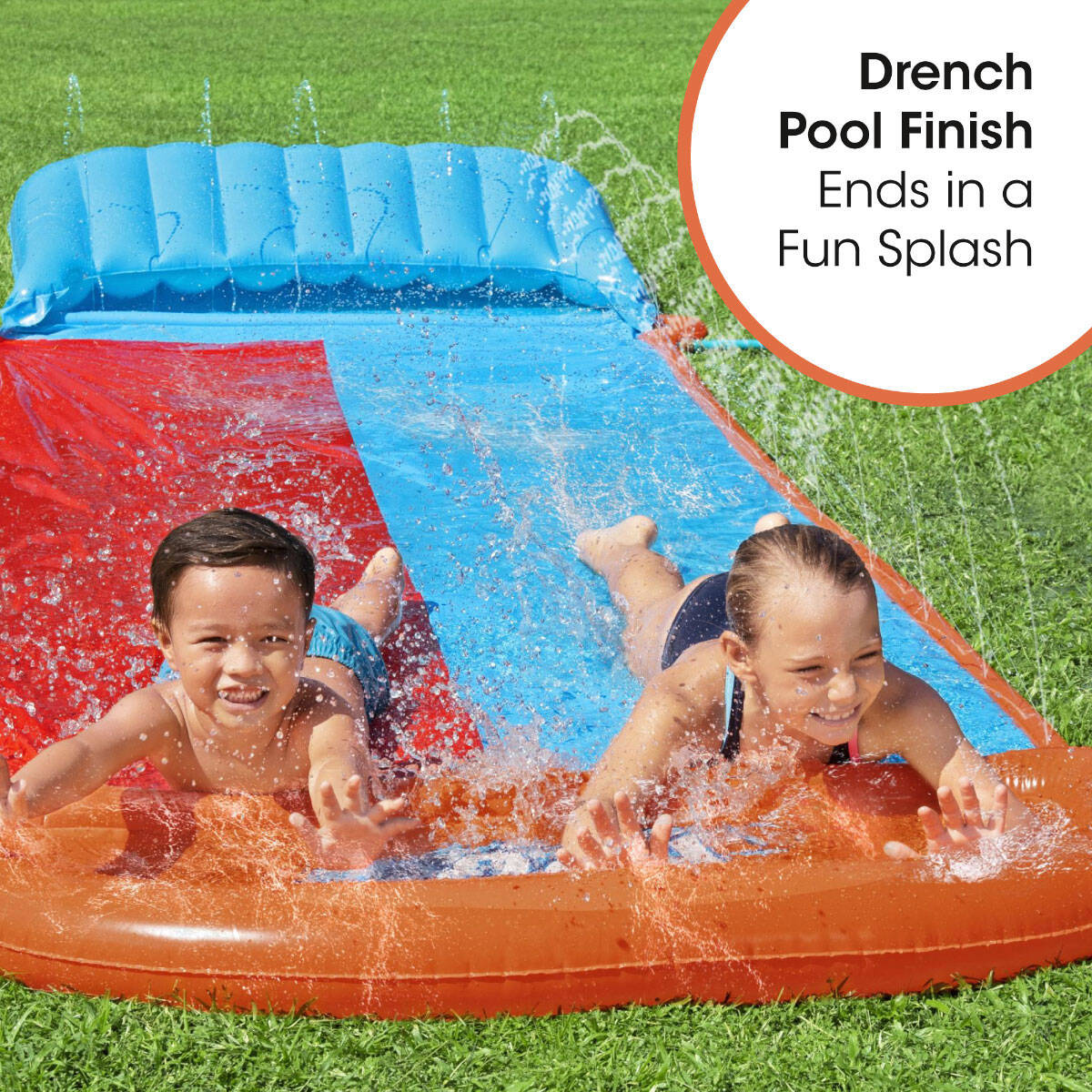 Bestway H20GO! Tsunami Splash Double Slide