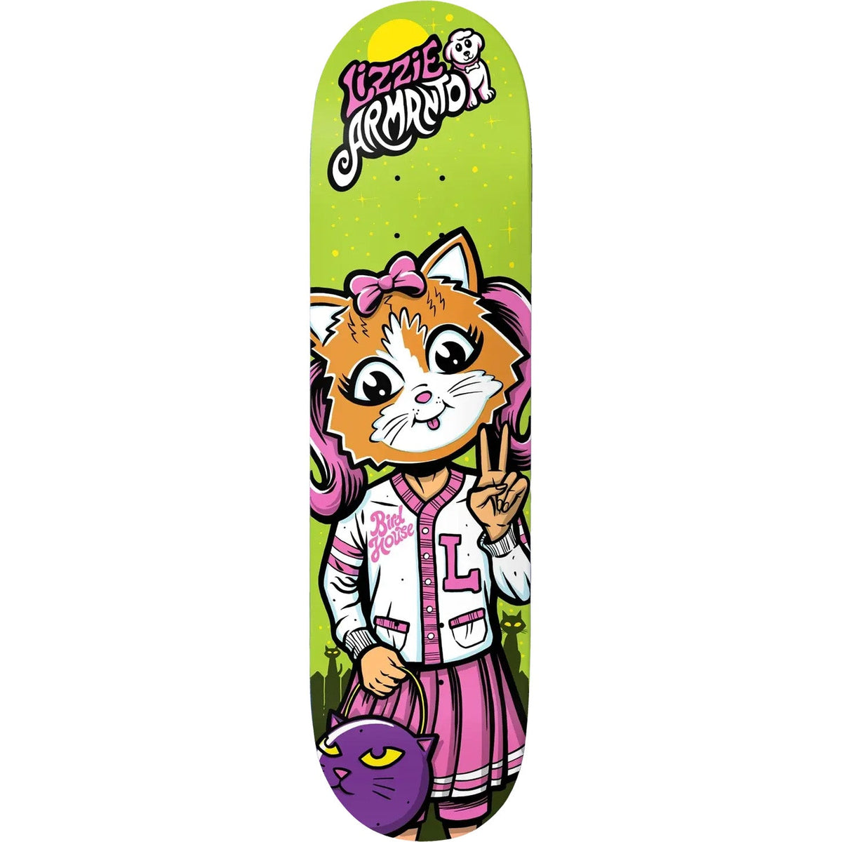 Birdhouse Hallows Eve Skateboard Deck - Armanto 8"