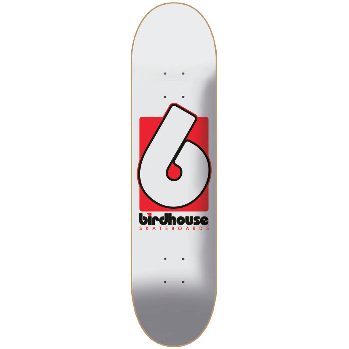 Birdhouse B Logo Custom Skateboard - White 8.5''
