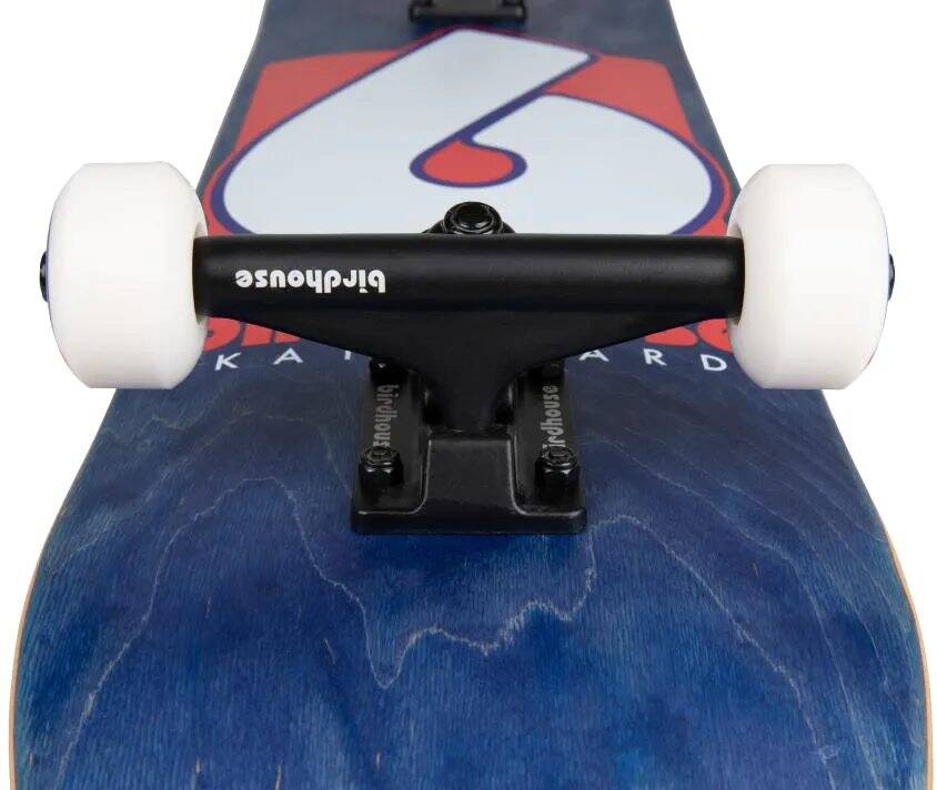 Birdhouse Stage 3 B Logo Complete Skateboard - Navy/Red 7.75''