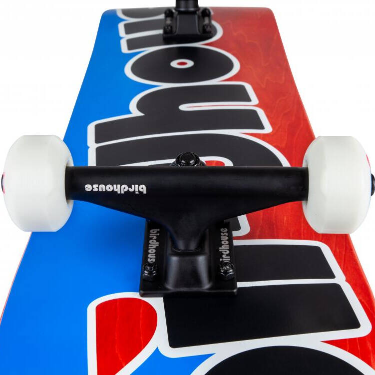 Birdhouse Stage 3 Toy Logo Complete Skateboard - Blue/Red 8''