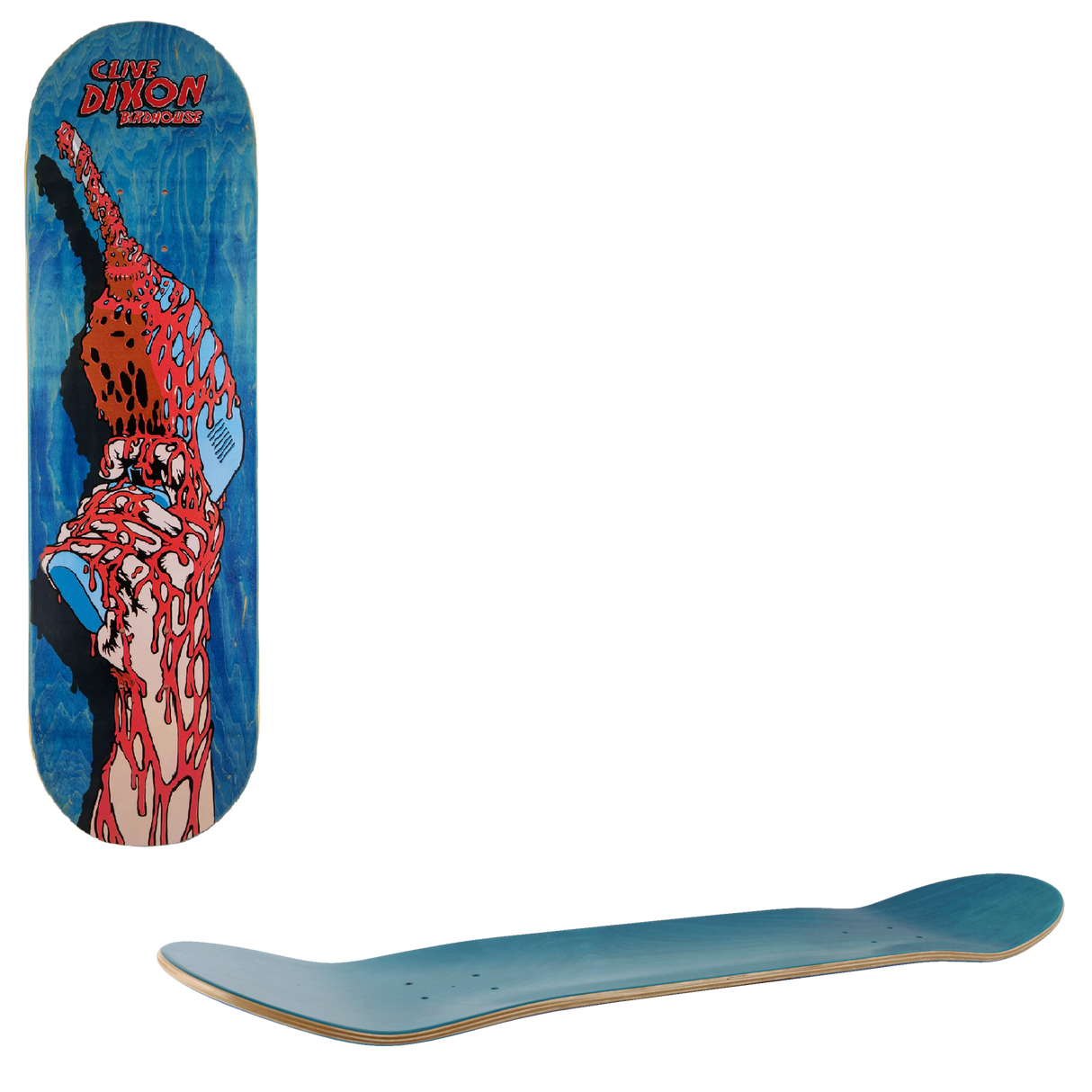 Birdhouse Blood Drill Pro Skateboard Deck - Dixon 8.25''