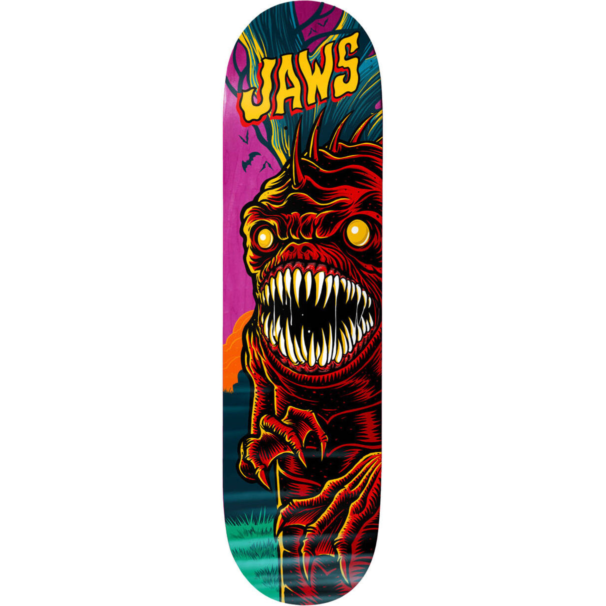 Birdhouse Graveyard Skateboard Deck - Jaws 8.475"