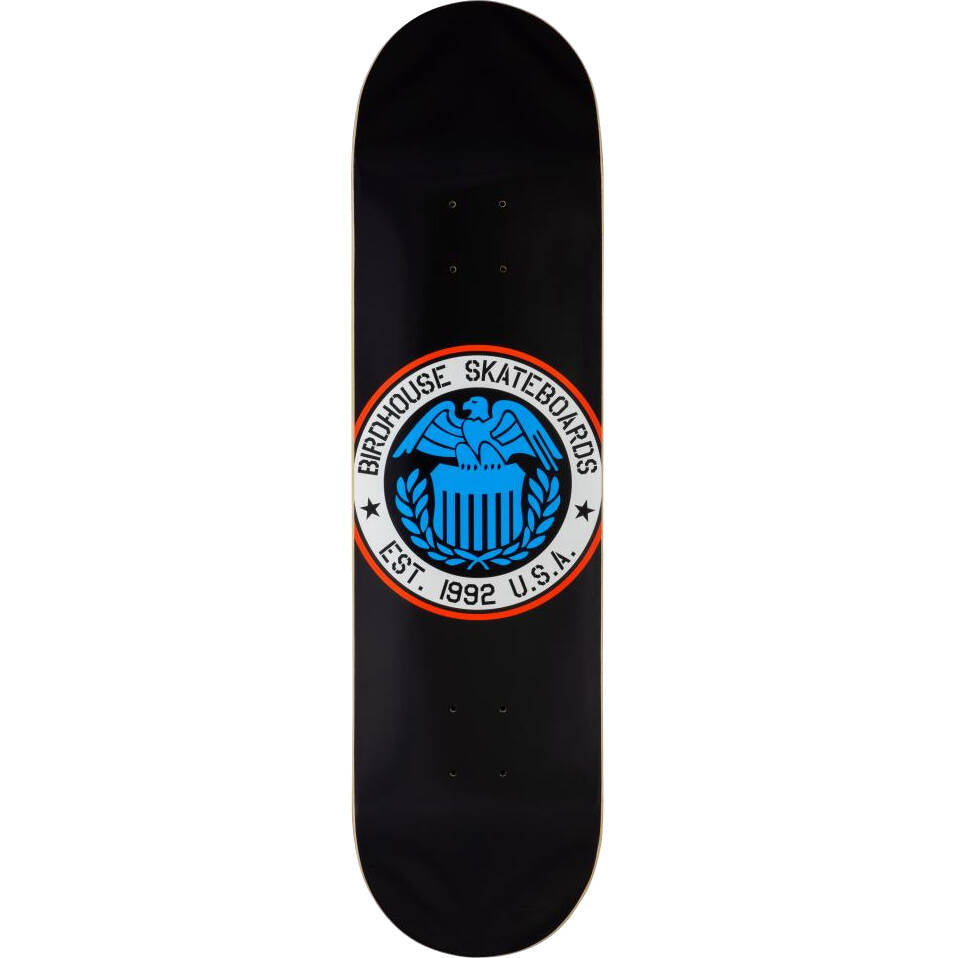 Birdhouse Eagle Logo Skateboard Deck - Black 8.25''