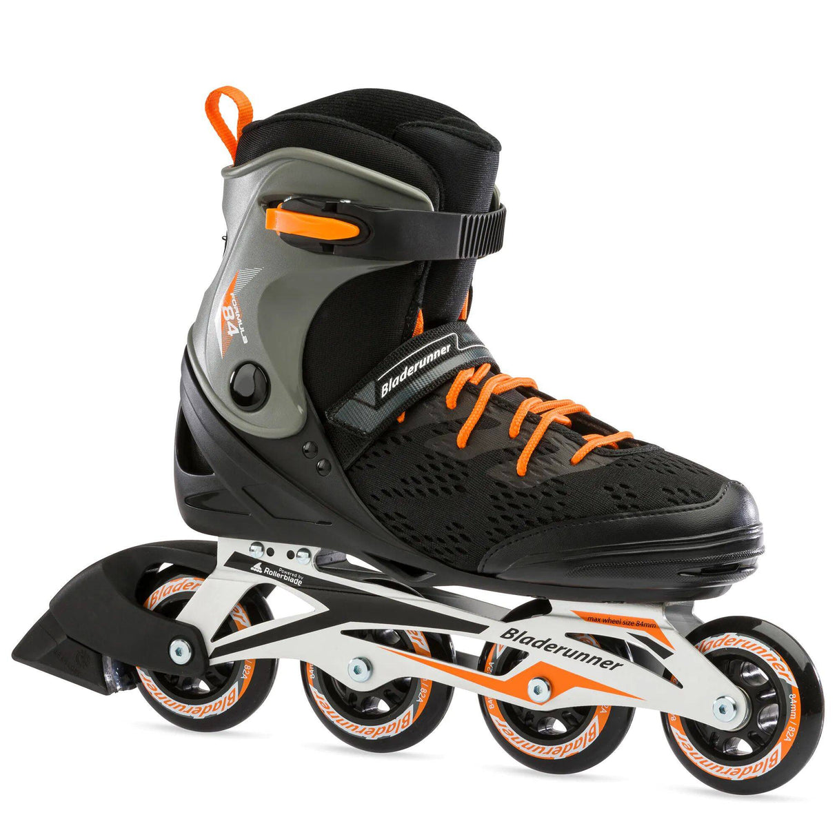 Bladerunner Formula 84 Inline Skates - Black/Orange