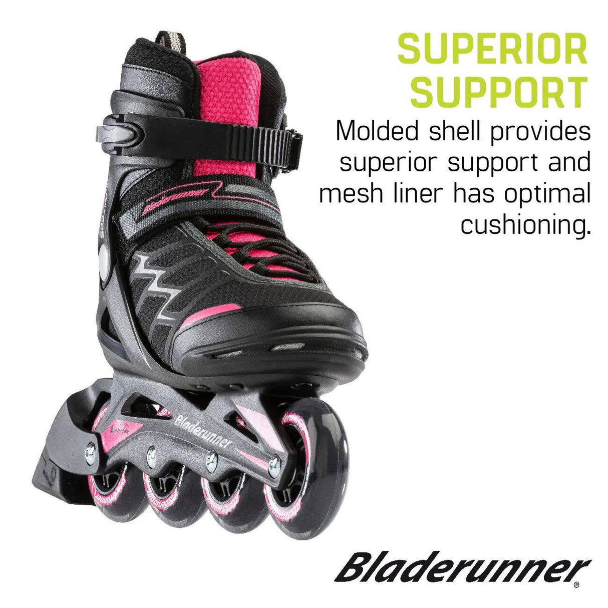 Bladerunner Advantage Pro XT W Inline Skates - Black/Pink