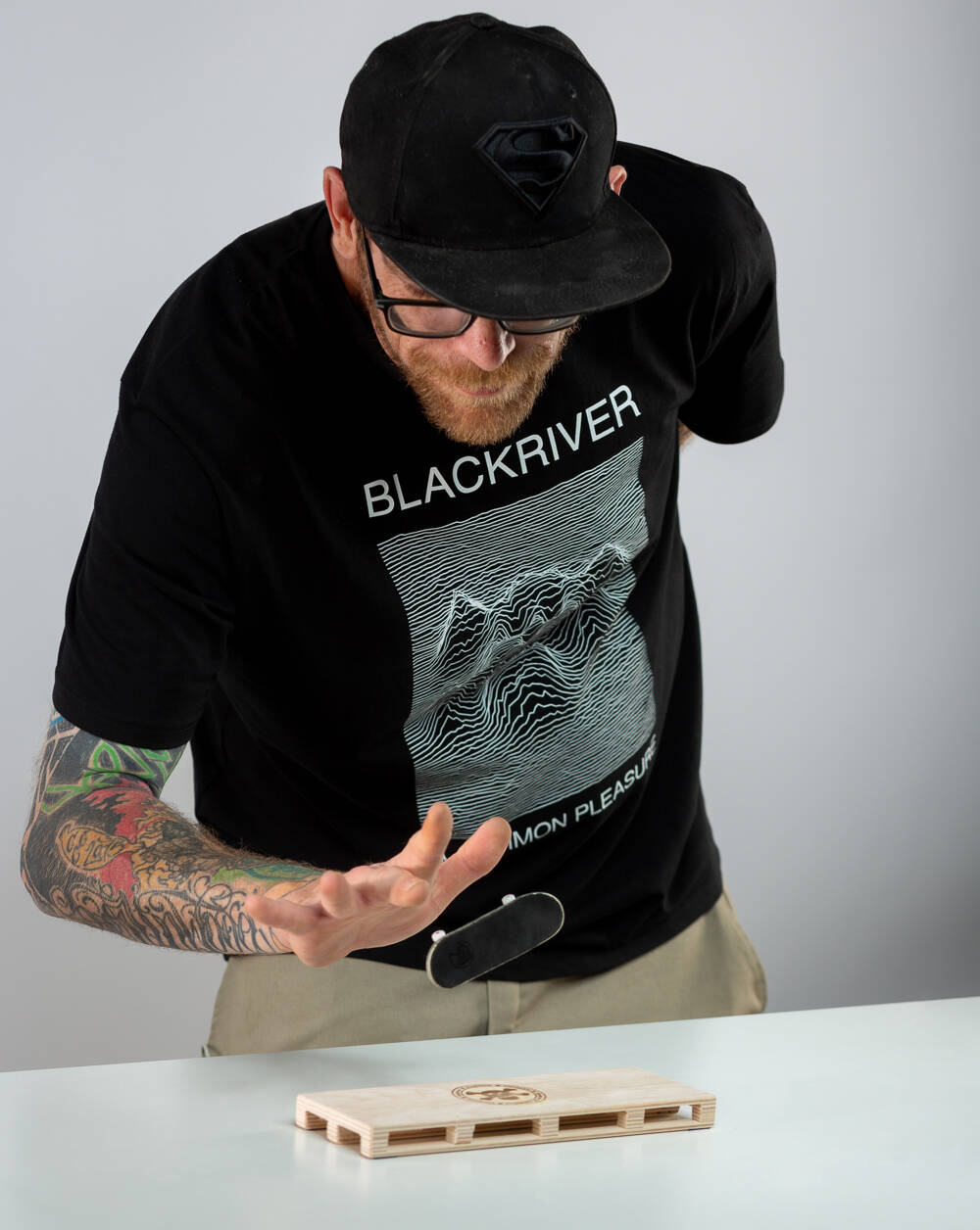 Blackriver Finger Double Manual Pallet