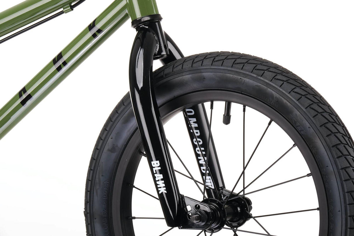 Blank Buddy 16'' Complete BMX - Olive Green