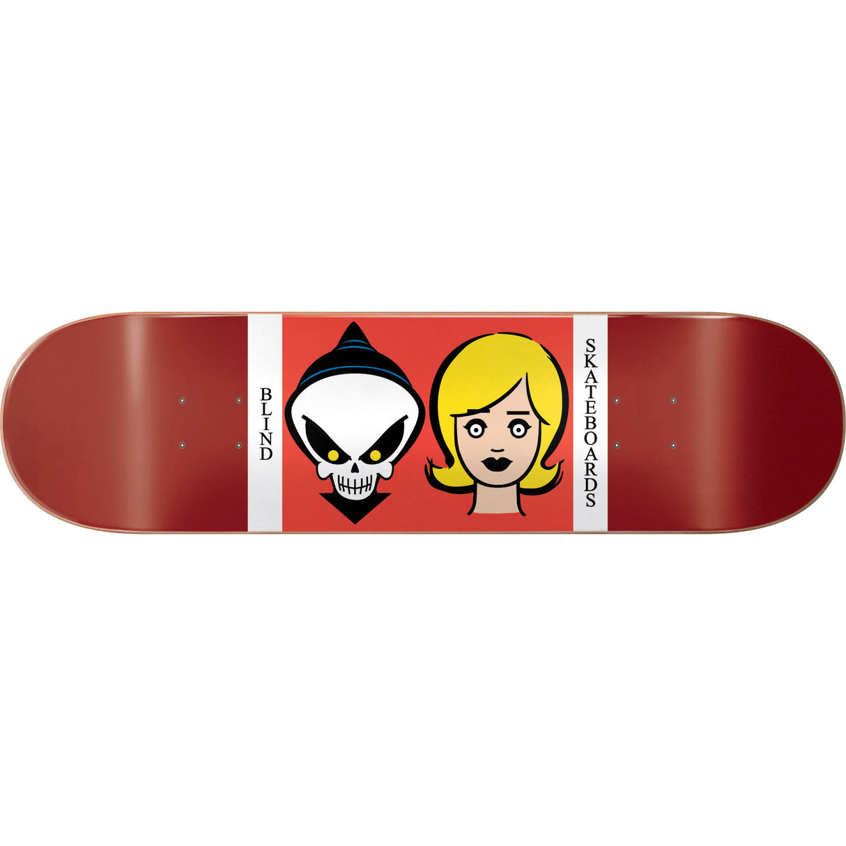 Blind Reaper Doll Skateboard Deck - Red 8"
