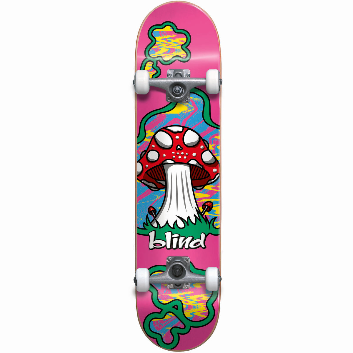 Blind Shroom Land Complete Skateboard - Pink 8.125"