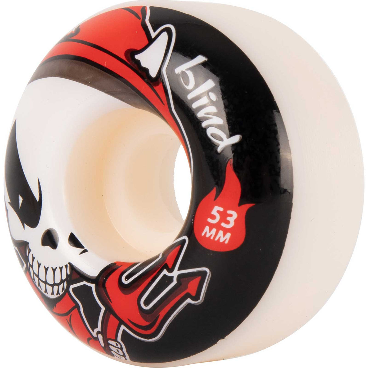 Blind Devil Reaper Skateboard Wheels - Red 53mm