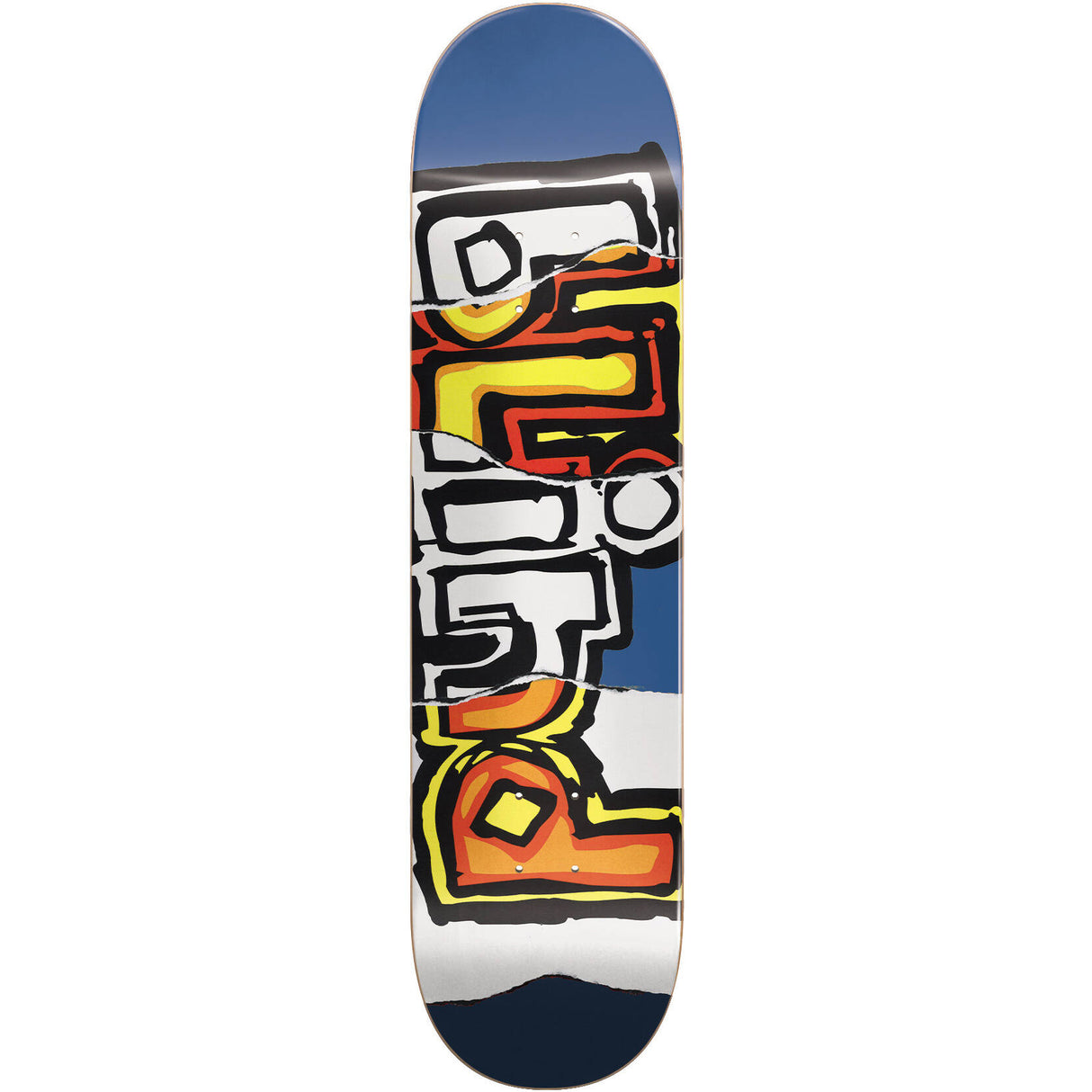 Blind OG Ripped Skateboard Deck - Dark Blue 8.25"