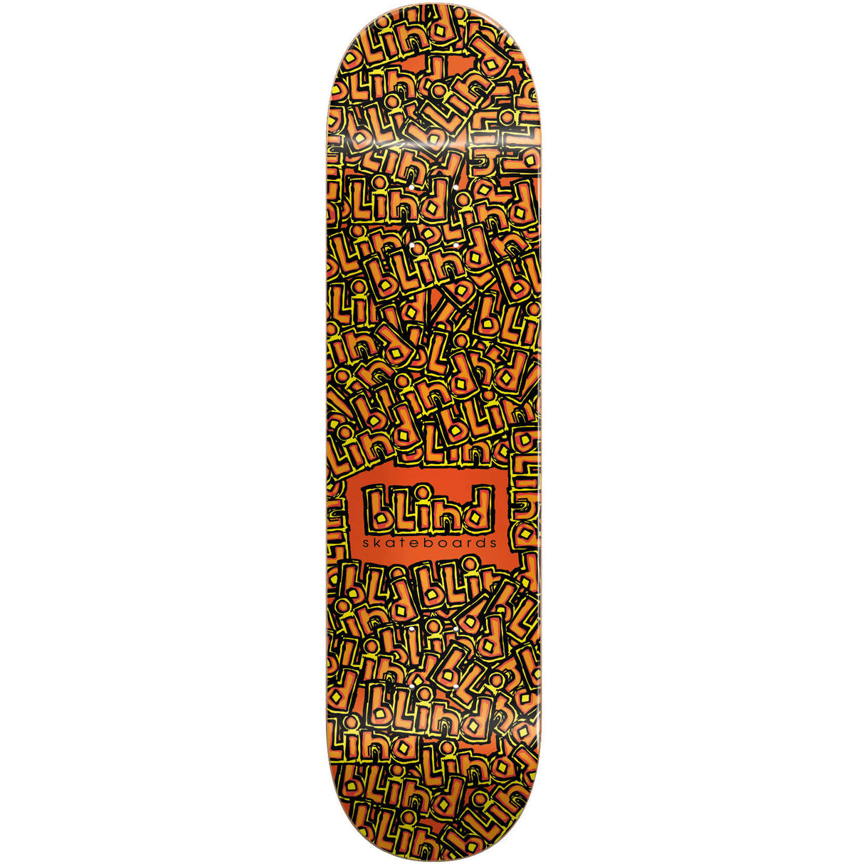 Blind OG Stand Out Skateboard Deck - Red/Orange 8.25"