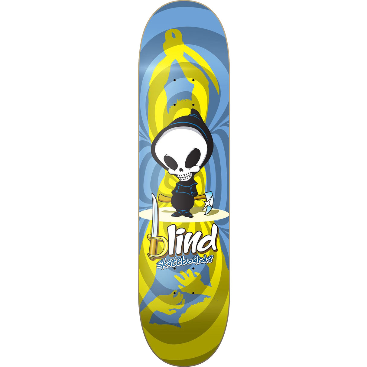 Blind Classic Saber Skateboard Deck - Multi 8"