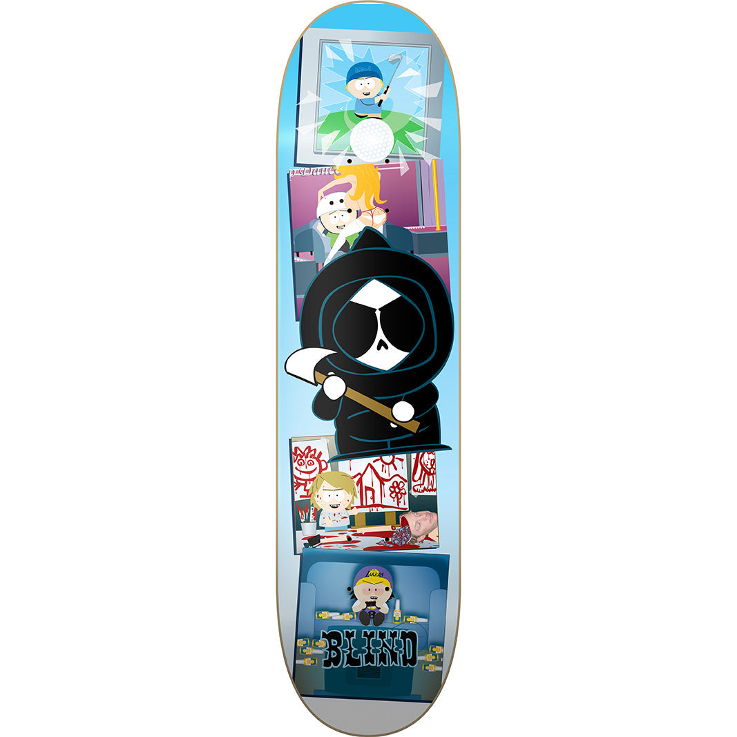 Blind Kenny Death Skateboard Deck 8.25"