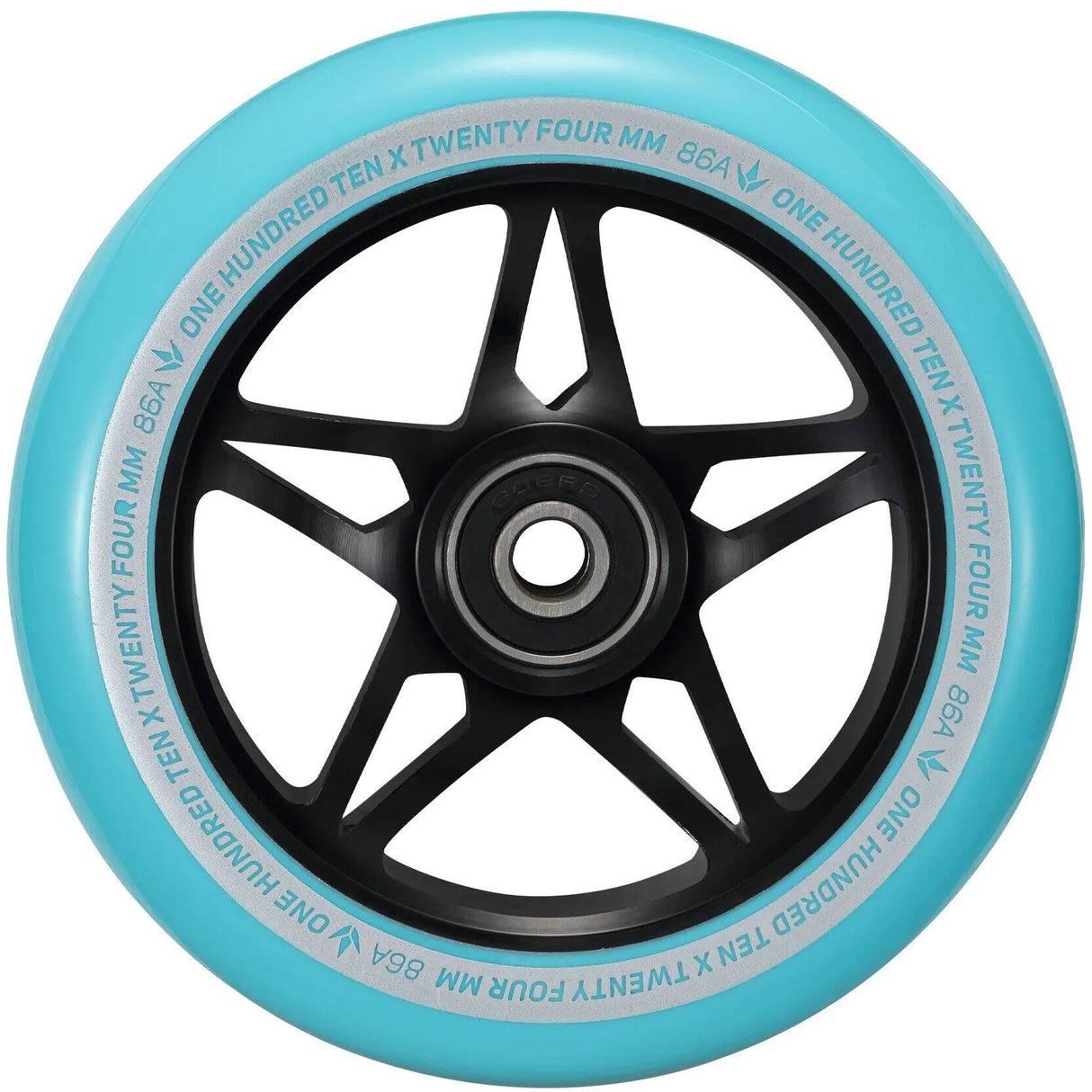 Blunt Envy S3 Scooter Wheel 110mm - Black/Teal