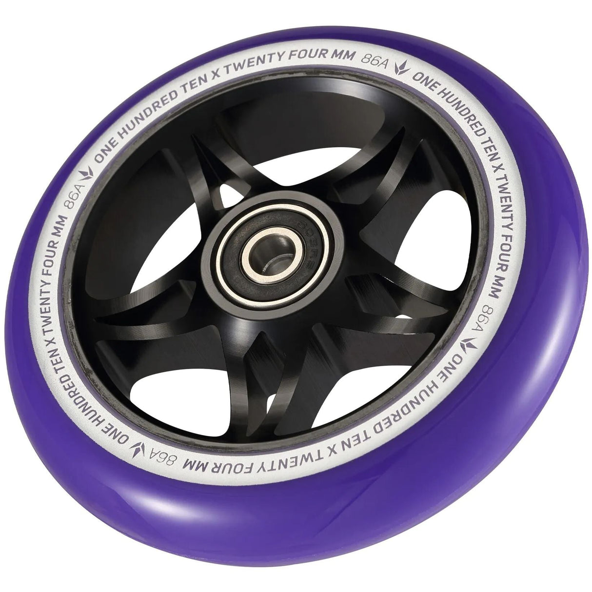 Blunt S3 110mm Scooter Wheel - Black/Purple