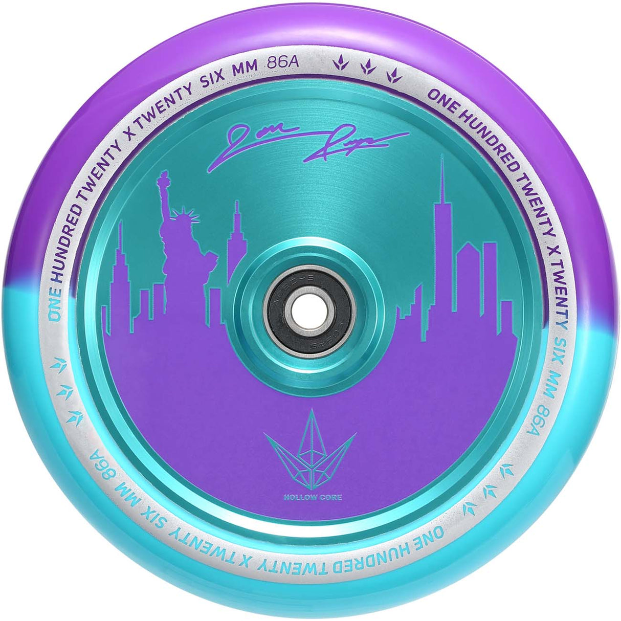 Blunt Jon Reyes Sig 120mm Scooter Wheel - Purple/Teal