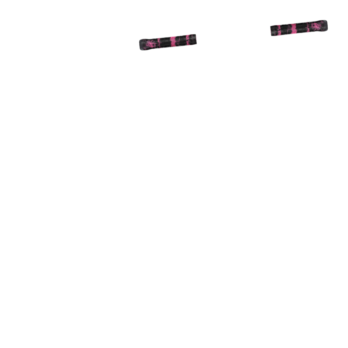 Blunt V2 Scooter Grips - Black/Pink