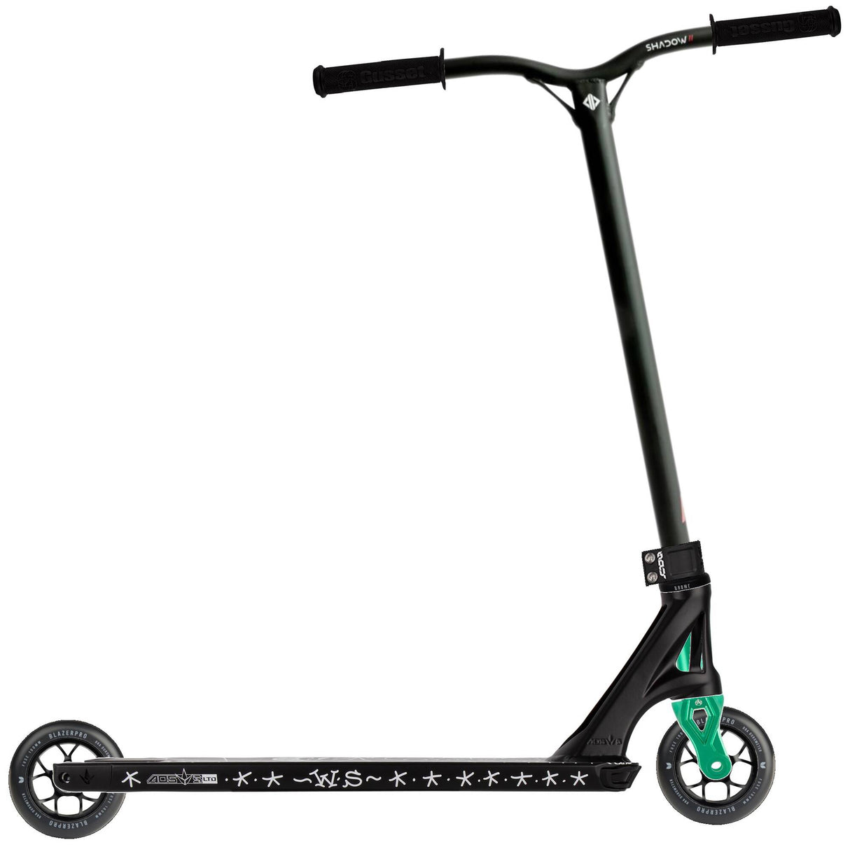 Blunt x Drone Custom Stunt Scooter - Black/Green