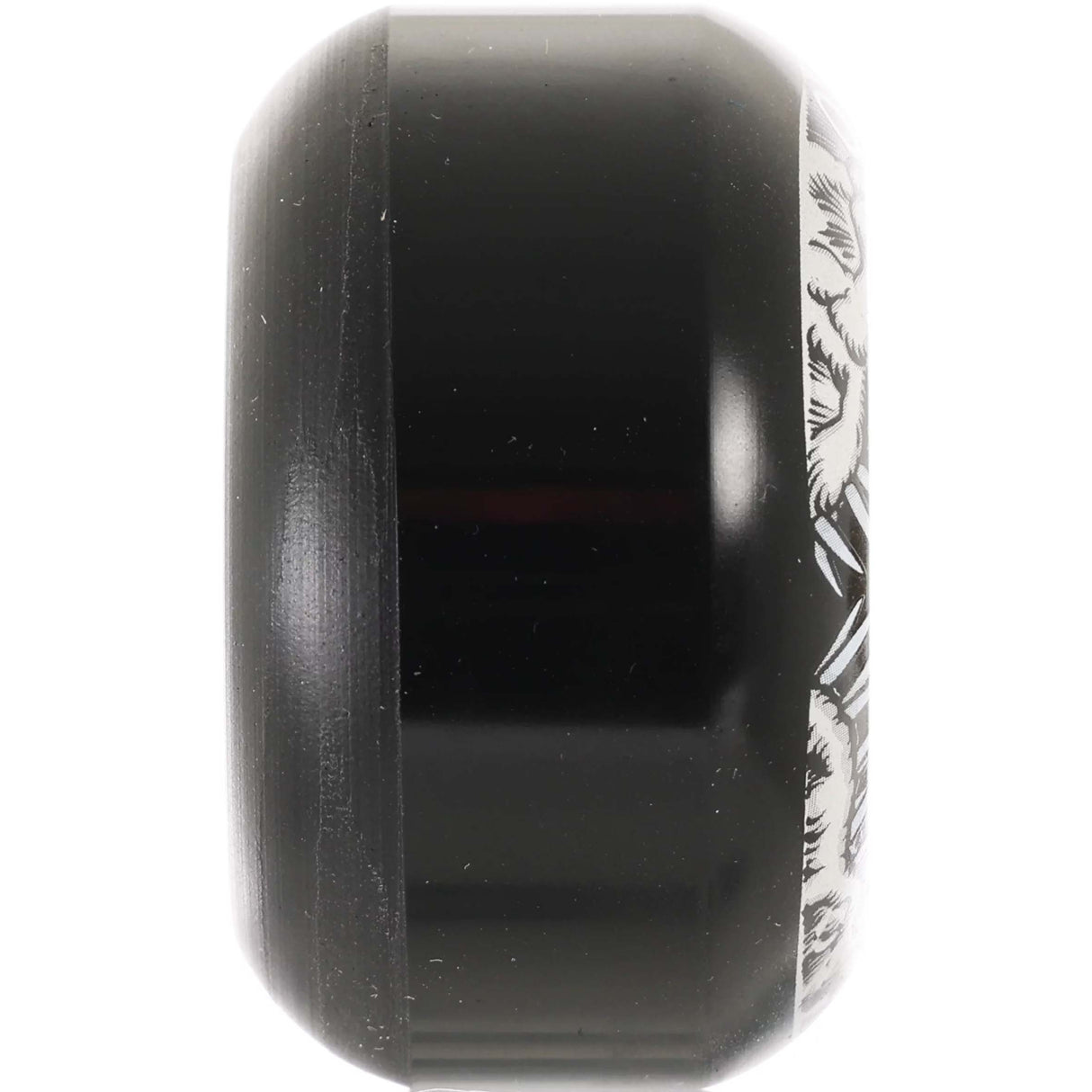 Bones Dark Waters V5 Sidecut Skateboard Wheels - Black 53mm