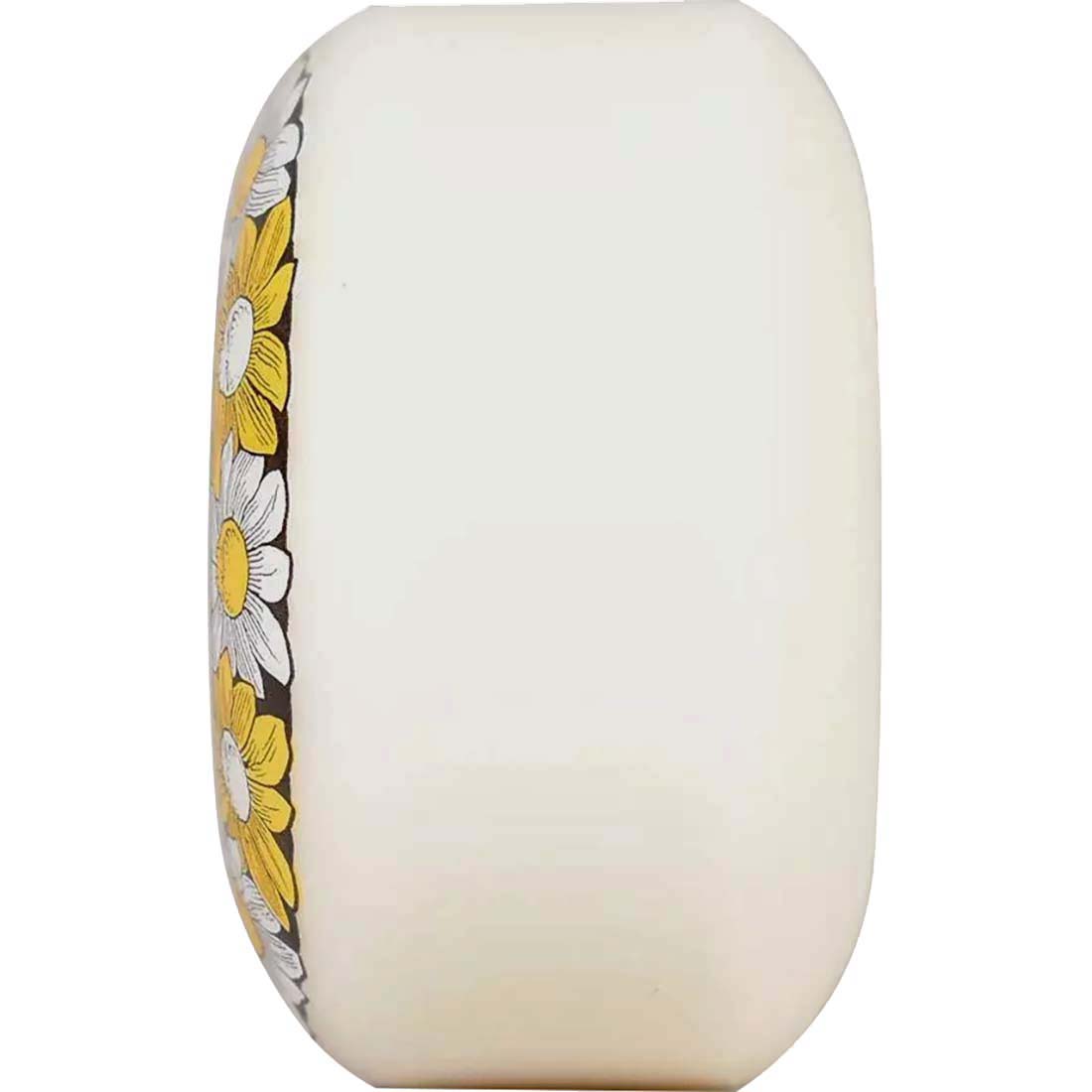Bones Pushing Up Daisies Skateboard Wheels - White 53mm